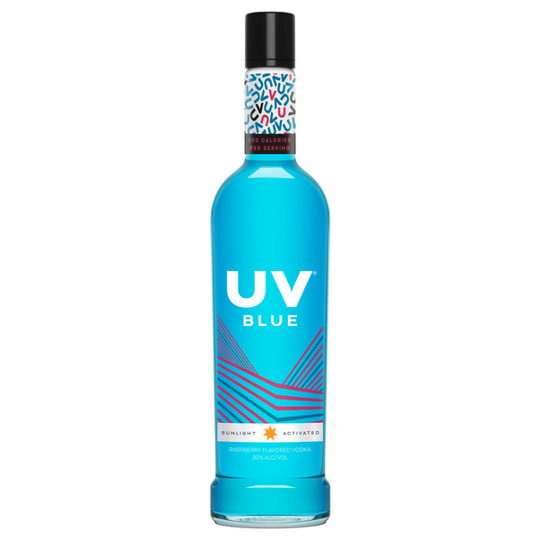 Vodka UV Blue Raspberry Flavored Vodka 60 hero