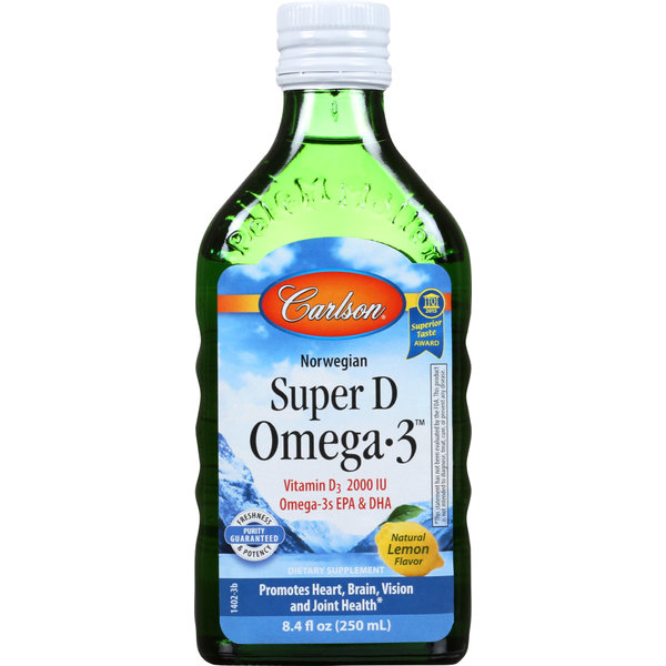 Supplement Oils Carlson Vitamin D With Omega-3 hero