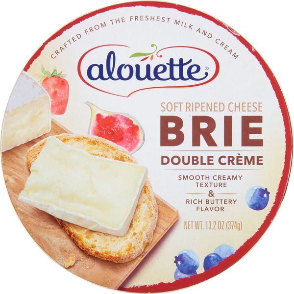 Specialty Cheeses Alouette Brie, Double Creme hero