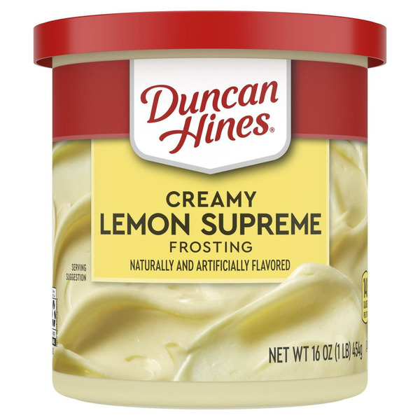 Baking Supplies & Decor Duncan Hines Creamy Lemon Supreme Frosting hero