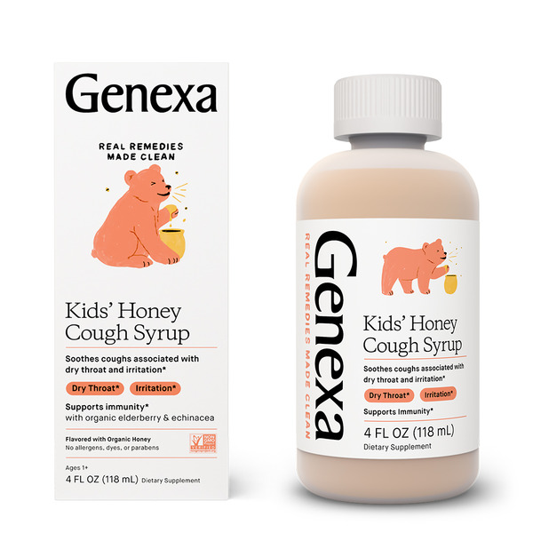 Cold, Flu & Allergy Genexa Kids Organic Honey Cough Syrup hero