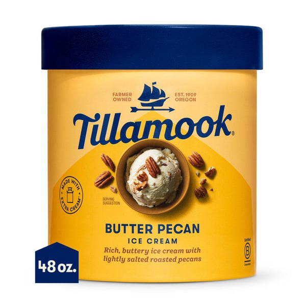 Ice Cream & Ice Tillamook Butter Pecan Ice Cream hero