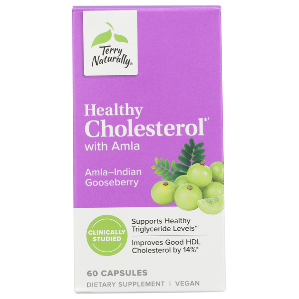 Terry Naturally Healthy Cholesterol /Amla Capsules hero