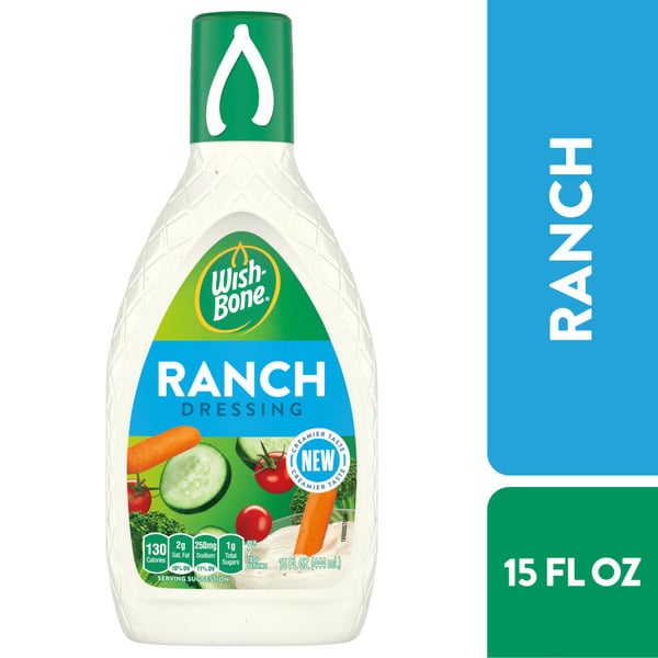 Salad Dressing, Oils & Vinegars Wish-Bone Ranch Dressing hero