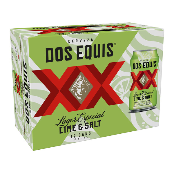 Dos Equis Lime & Salt Mexican Lager Beer hero