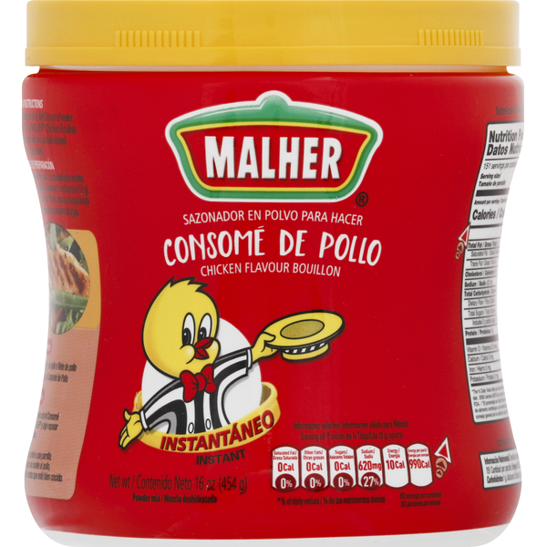 Spices & Seasoning Malher Powder Mix, Chicken Flavor Bouillon, Instant hero