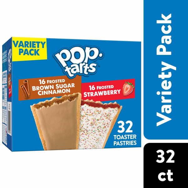 Breakfast Bars & Pastries Pop-Tarts Toaster Pastries, Breakfast Foods, Kids Snacks, Variety Pack hero