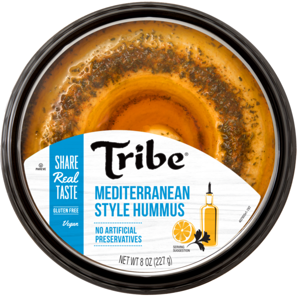 Fresh Dips & Tapenades Tribe Mediterranean Style Hummus hero