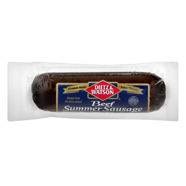 Packaged Meat Dietz & Watson Beef Summer Sausage hero