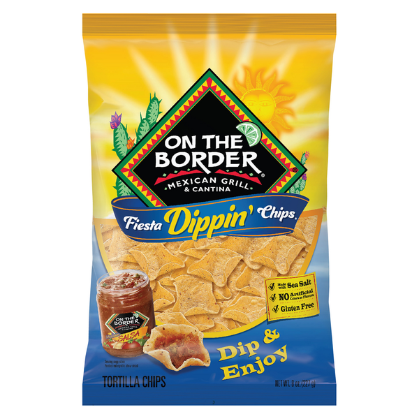 Chips & Pretzels On The Border Fiesta Dippin' Tortilla Chips hero