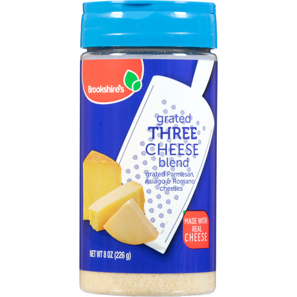 Packaged Cheese Brookshire's Three Cheese Blend, Grated hero