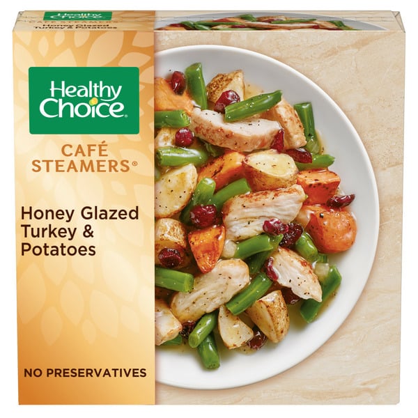 Frozen Meals Healthy Choice Café Steamers Honey Glazed Turkey & Potatoes Frozen Meal hero