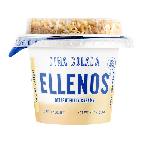 Yogurt Ellenos Pina Colada, Greek Yogurt hero