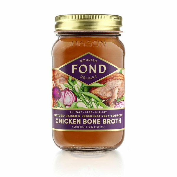 Soup, Broth & Bouillon FOND Bone Broth Regenerative Chicken Bone Broth, Shiitake & Sage hero