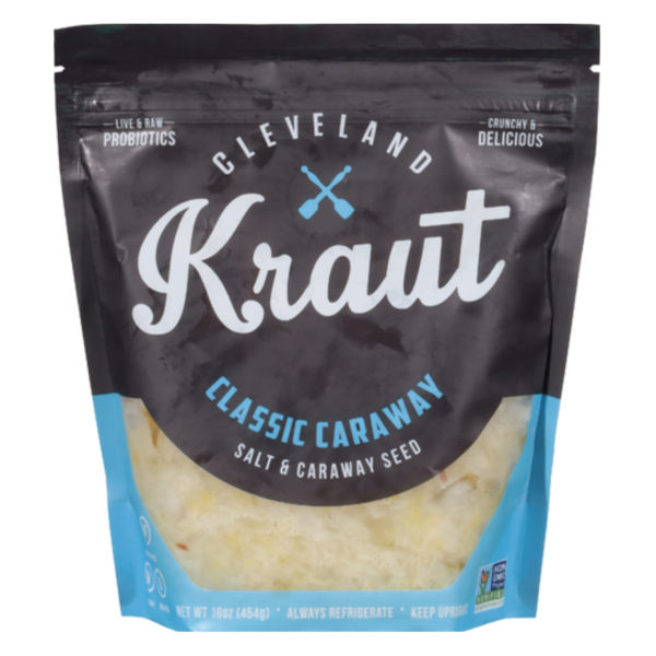 Pickled Goods & Olives Cleveland Kitchen Classic Caraway Probiotic Sauerkraut hero