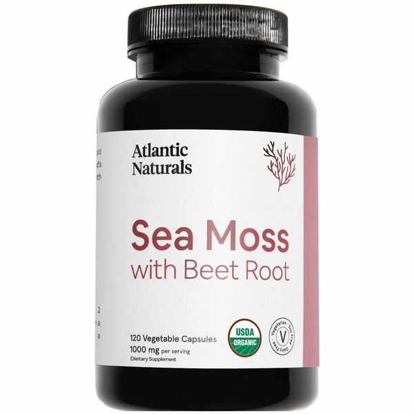 Atlantic Naturals Organic Sea Moss Vegan Capsules hero