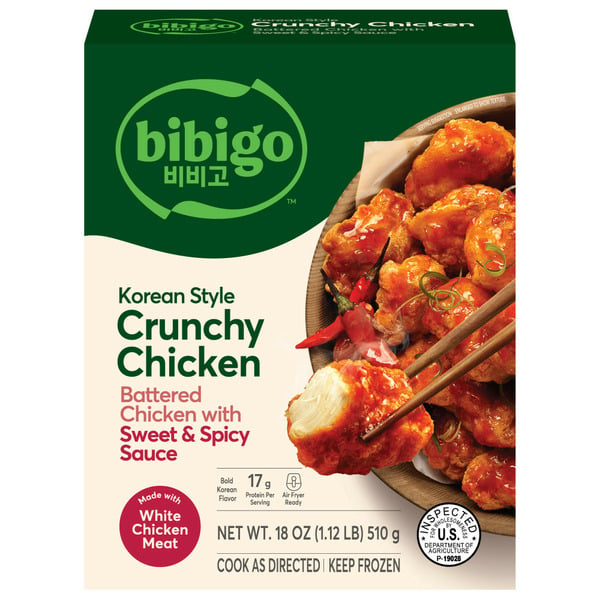 Frozen Meals Bibigo Korean Style Crunchy Chicken with Sweet & Spicy Sauce hero