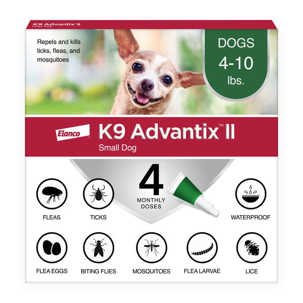 Health K9 Advantix II Flea, Tick, Mosquito Treatment & Prevention | Sm Dogs 4-10lbs hero