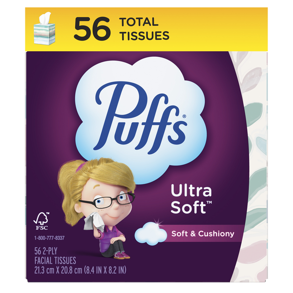 Paper Goods Puffs Ultra Soft Facial Tissues hero