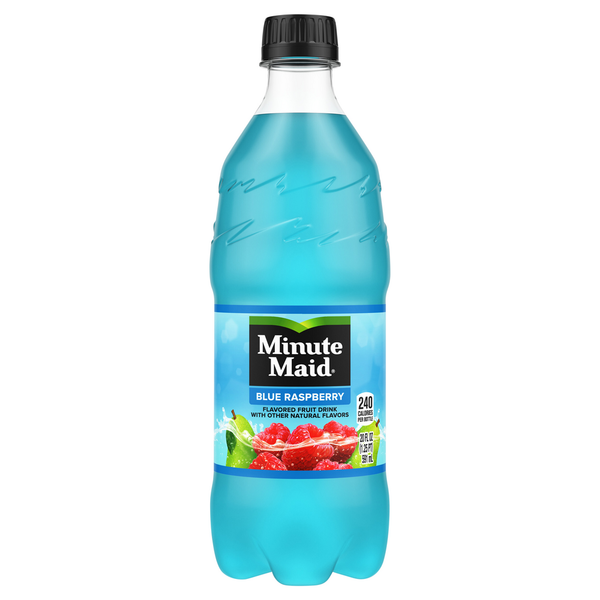 Soft Drinks Minute Maid Fruit Drink, Blue Raspberry hero