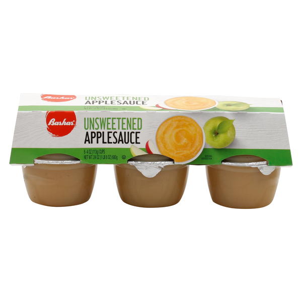 Canned & Jarred Vegetables Bashas' Apple Sauce, Unsweetened hero