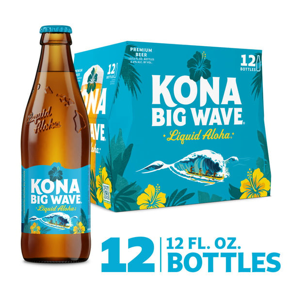 Beers & Coolers Kona Brewing Co. Big Wave Golden Ale, Bottles hero