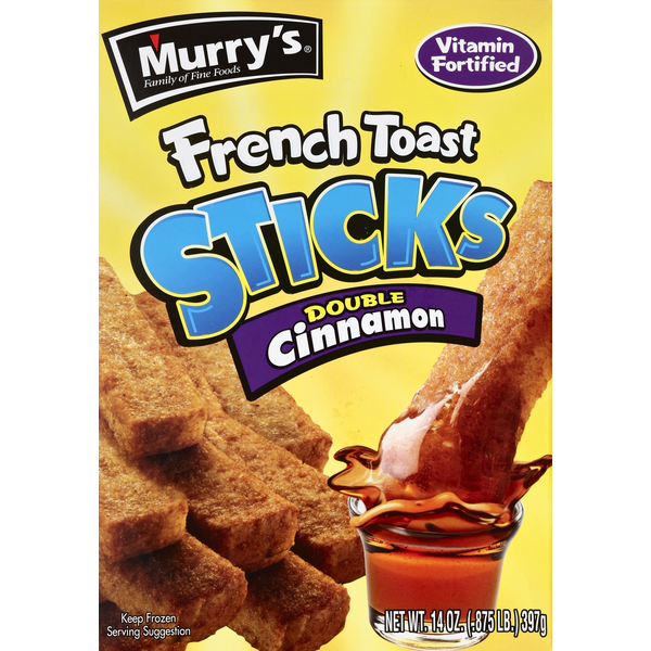 Frozen Breakfast Murry's French Toast Sticks, Double Cinnamon hero