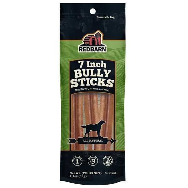 Dog Treats and Chews RedBarn 7 Inch Bully Sticks hero