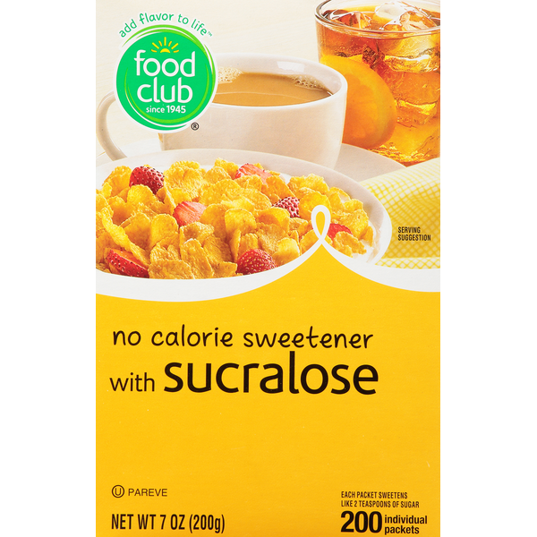 Bulk Sugar & Sweeteners Food Club No Calorie Sweetener, with Sucralose hero