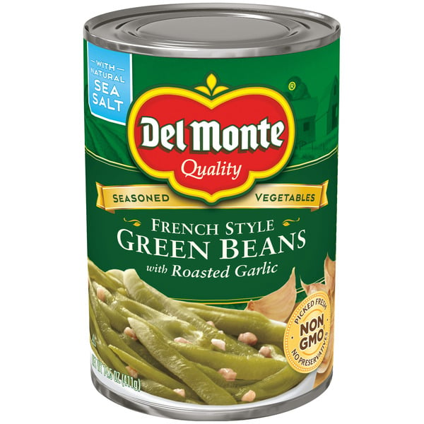 Canned & Jarred Vegetables Del Monte Green Beans, French Style hero