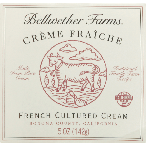 Cream Bellwether Farms Cultured Cream, French, Creme Fraiche hero