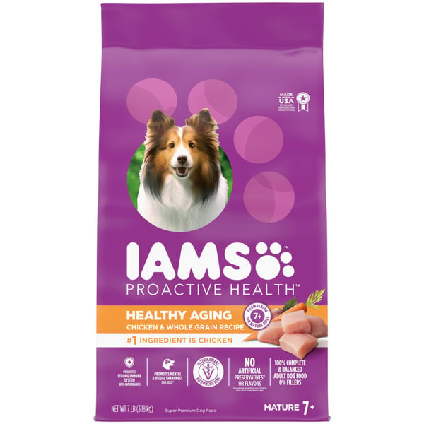 Cat Food & Care IAMS Proactive Health Mature Adult Super Premium Dog Food hero