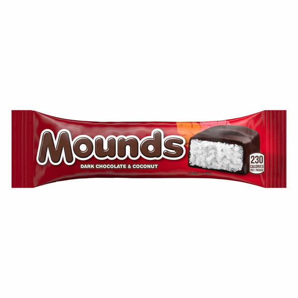 Candy & Chocolate MOUNDS Dark Chocolate and Coconut Candy hero