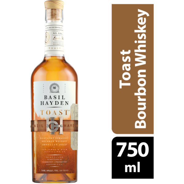 Spirits Basil Hayden Toast Kentucky Straight Bourbon Whiskey hero