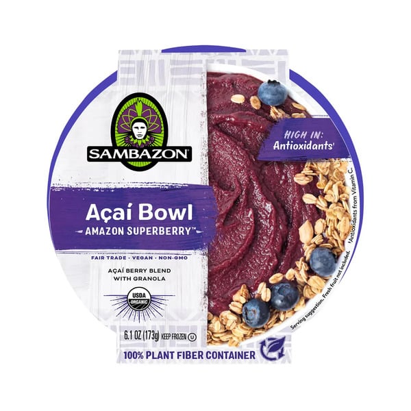 Frozen Foods Sambazon Amazon Superberry Frozen Açaí Bowl hero