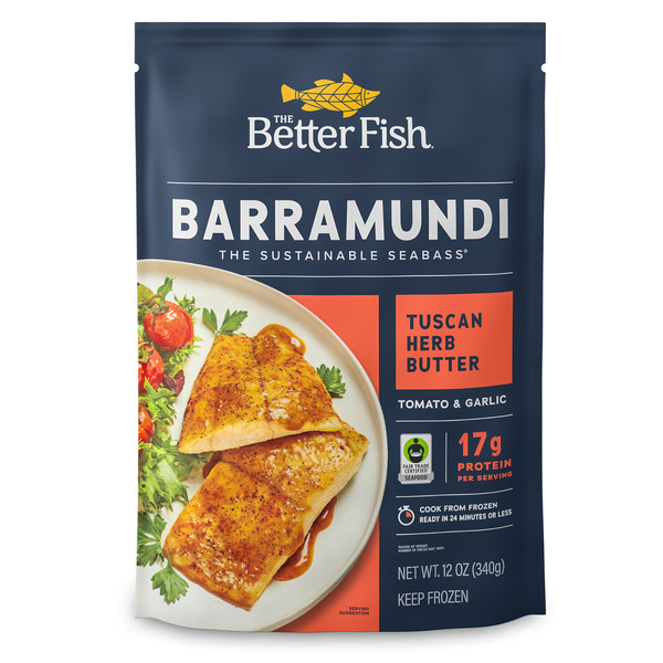 Prepared Meals The Better Fish Tuscan Herb Butter Barramundi hero