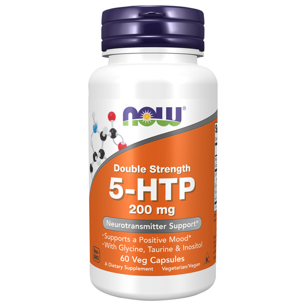 Vitamins & Supplements NOW 5HTP Vegetarian Capsules hero