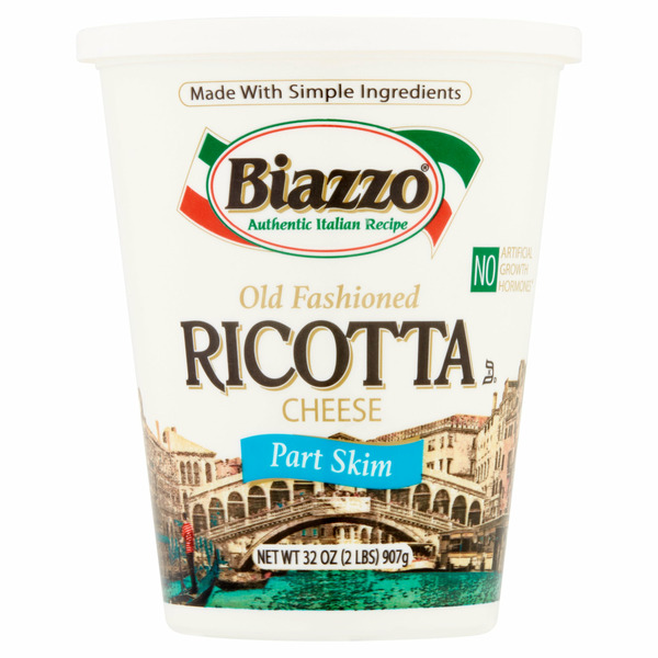 Packaged Cheese Biazzo Part Skim Old Fashioned Ricotta Cheese hero