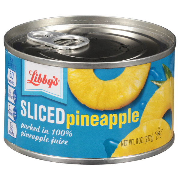 Canned Fruit & Applesauce Libby's Pineapple, Sliced hero