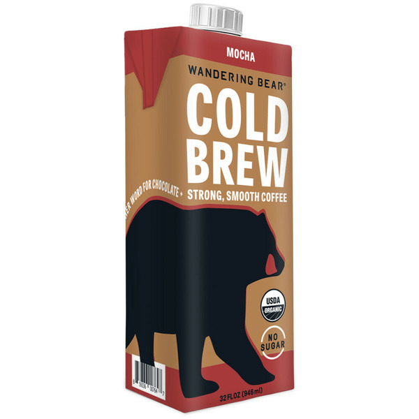 Coffee Wandering Bear Cold Brew Coffee, Mocha, Organic hero