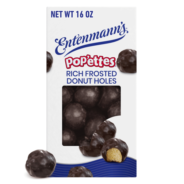 Cookies & Cakes Entenmann's Pop'ems, Frosted Donut Holes hero