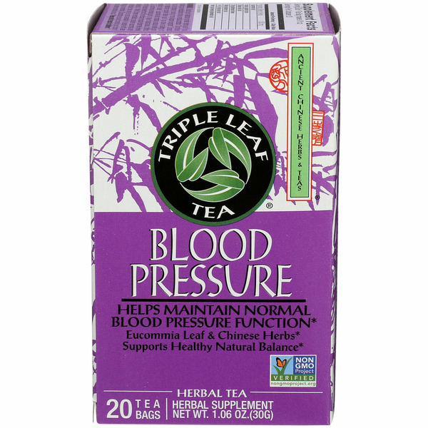 Herbal Teas Triple Leaf Blood Pressure Tea - 20 CT hero