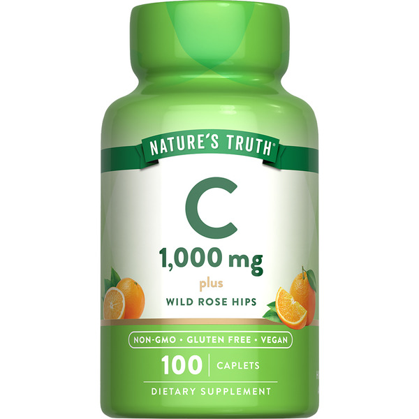 Vitamins & Supplements Nature's Truth Vitamin C Caplets hero