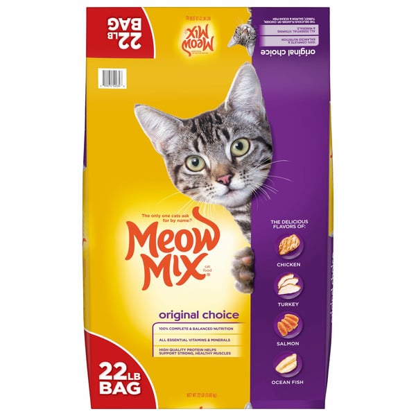 Cat Food & Care Meow Mix Cat Food, Original Choice hero