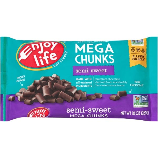 Baking Supplies & Decor Enjoy Life Foods Mega Chunks, Semi-Sweet hero