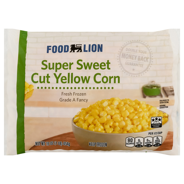 Frozen Produce Food Lion Super Sweet Cut Yellow Corn hero