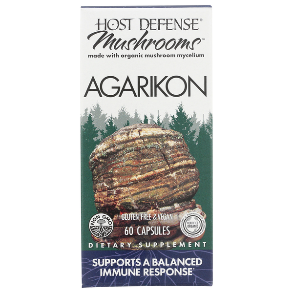 Host Defense Agarikon Capsules - hero