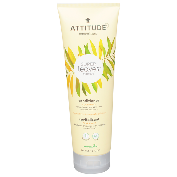 ATTITUDE Conditioner, Revitalisant, Lemon Leaves and White Tea hero