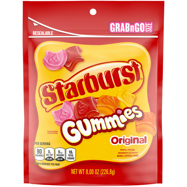 Candy & Chocolate STARBURST Originals Gummy Candy Grab N Go hero