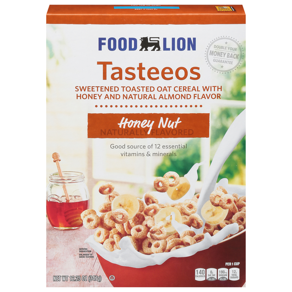 Cereal Food Lion Honey Nut Tasteeos Cereal hero